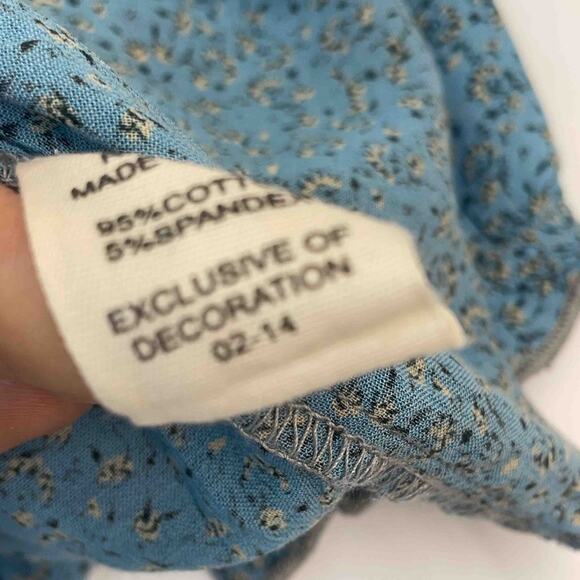 Mimi & Maggie Girls Blouse Top 4T Cottagecore Peplum Folk Victorian Old Money - Picture 5 of 6